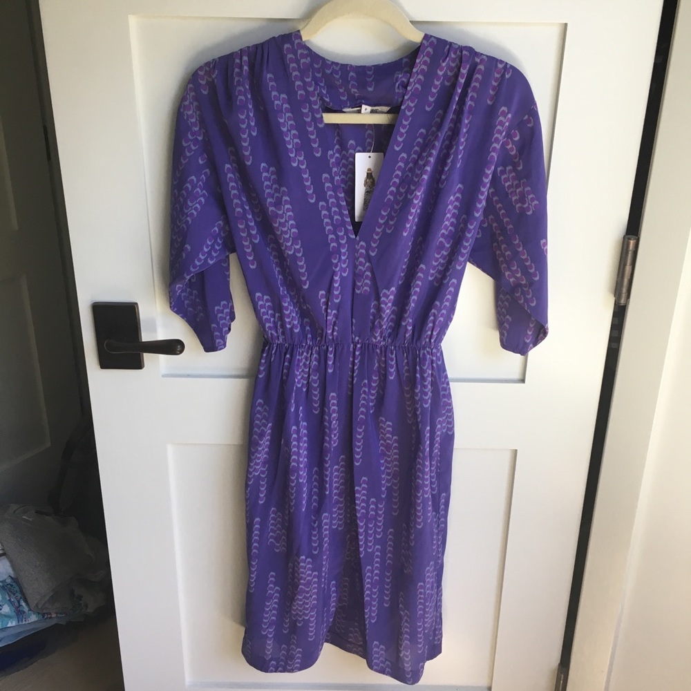 Parker Printed silk dress